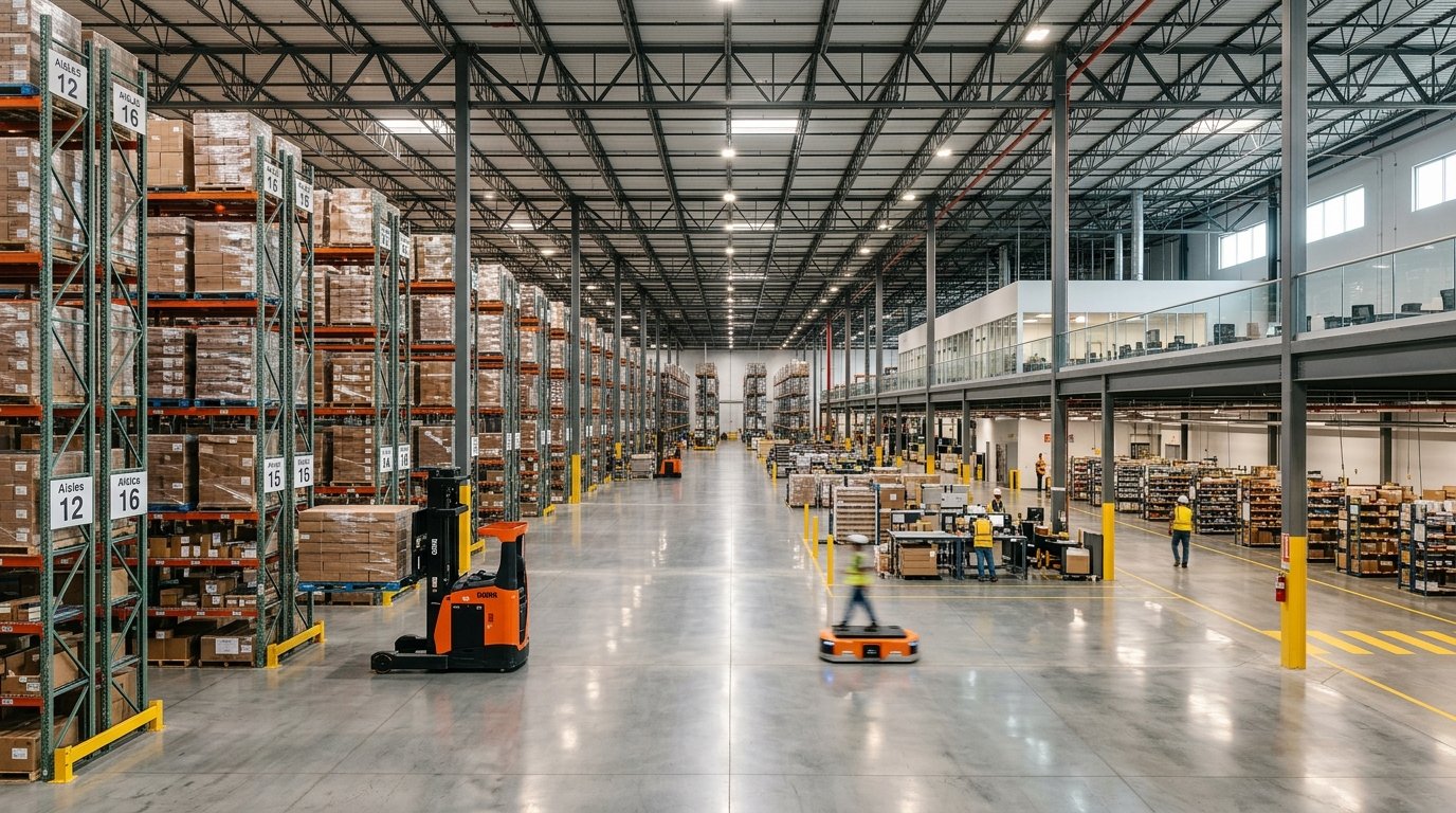 KE Godwin Large Warehouse Logistics Facility